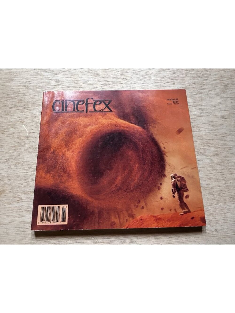 Cinefex Magazine 81 April 2000 Misson To Mars,Toy Story 2,Galaxy Quest, Pitch